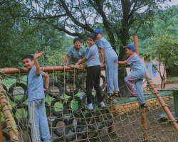 Std V Field trip to the Monteria Village